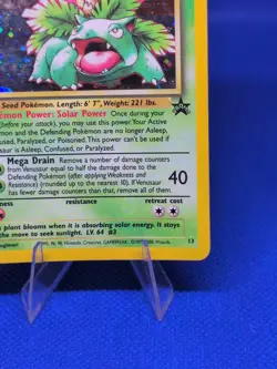 Venusaur 13/53 MP Wotc Black Star Promo Holo Pokemon TCG - Image 4