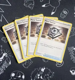 Pokemon TCG Metal Saucer 170/202 Regular Uncommon Playset X 4 - Image 1