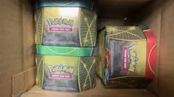 Pokemon EMPTY Power Trio Tins - Art set of 3 - Image 1