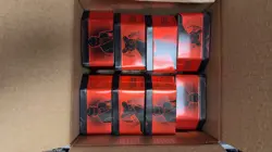 Pokemon EMPTY Team Rocket Tins Box of 8 - Assorted and Random Artwork - Image 1