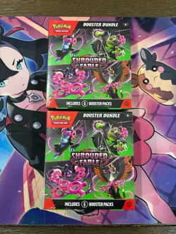 Pokemon TCG Shrouded Fable Booster Bundle Lot of 2 New/Sealed - 12 Packs - Image 1