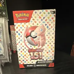 Pokemon Scarlet & Violet 151 Booster Bundle Mew English 6 Packs - Image 2