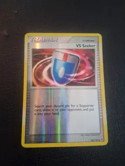 VS Seeker 140/147 Trainer Platinum Supreme Victor Pokemon Card Reverse Holo - Image 1
