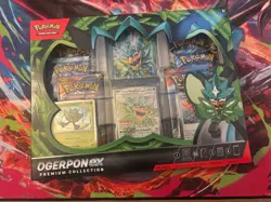Pokemon TCG Ogerpon ex Premium Collection Box Factory New - Image 2