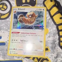 Pokemon Bibarel SWSH188 SWSH: Sword & Shield Promo Stamped Holo 120 HP - Image 1