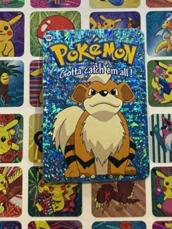 Pokemon 151 Vintage Pocket Monsters Vending HOLO Prism Sticker 2000 Nintendo - Image 2