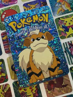 Pokemon 151 Vintage Pocket Monsters Vending HOLO Prism Sticker 2000 Nintendo - Image 4