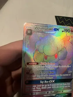 Whimsicott GX - 226/214 - Pokemon Unbroken Bonds Sun & Moon Secret Rare Card NM - Image 2