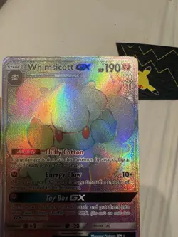 Whimsicott GX - 226/214 - Pokemon Unbroken Bonds Sun & Moon Secret Rare Card NM - Image 3