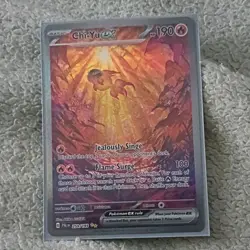 Pokemon Chi-Yu ex Special Illustration Rare EX Foil Card 259/193 PALN 190 HP - Image 1
