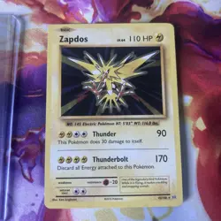 Pokemon Card Zapdos Evolutions Holo Rare 42/108 Near Mint - Image 1