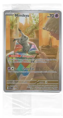 Pokemon TCG: Mimikyu SVP 075 Black Star Promo Holo English SEALED - Image 1