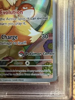 2023 POKEMON SVP EN BSP #173 EEVEE PRISMATIC EVOLUTIONS POKEMON CENTER ETB PSA 9 - Image 2