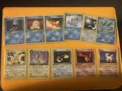 Pokemon TCG 1st Edition Vintage Card Lot Condition MP-LP READ DESCRIPTION - Image 1