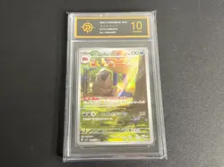 Mabosstiff 088/078 SV1V Violet ex Art Rare (AR) Japanese Pokemon TCG-P gold 10 - Image 1