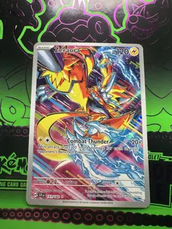 Zeraora IR 151/142 Stellar Crown Holo Illustration Rare Pokemon TCG - Image 1