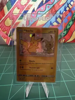 Pokemon Pikachu SM162 Promo Holo Basic 70 HP SM Set Card - Image 3