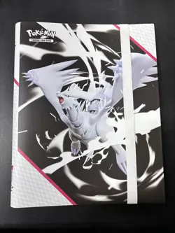 Pokemon TCG White Flare BINDER ONLY 9 Pocket 360 Card Capacity - Image 1