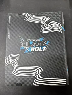 Pokemon TCG Card BLACK BOLT Binder BINDER ONLY Empty Holds 360 Cards - Image 2
