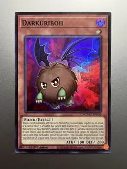 Yugioh - Darkuriboh Super Rare MZMU-EN050, Near Mint, 1st Edition, Pack Fresh - Image 1