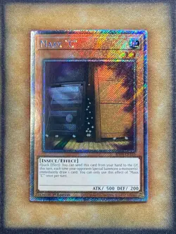 Yugioh Maxx "C" RA04-EN150 Platinum Secret Rare 1st Ed NM - Image 1