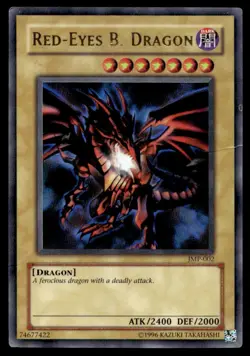 Yu-Gi-Oh TCG Shonen Jump Magazine Promos #JMP-002 Red-Eyes B. Dragon UR - Image 1
