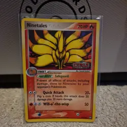 Pokemon Card Ninetales 19/108 EX Power Keepers Reverse Holo Rare STAMPED - Image 1