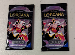 Disney Lorcana Series 2 Rise of the Floodborn - 2 unopened packs - Image 1