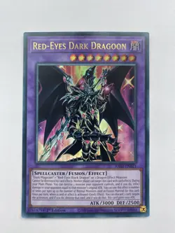 Red-Eyes Dark Dragoon Yu-Gi-Oh! Ultra Rare 1st Ed RA02-EN021 - Image 1