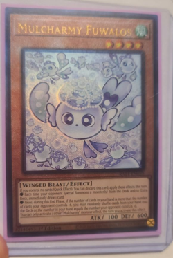 Yu-Gi-Oh! TCG Mulcharmy Fuwalos (RA04-EN050) PUR 1st ED NM - Image 1