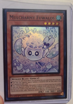 Yu-Gi-Oh! TCG Mulcharmy Fuwalos (RA04-EN050) Super Rare 1st ED NM - Image 1
