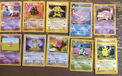 pokemon cards (20) lot vintage (D) - Image 1