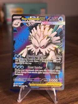 Pokemon TCG Mega Abomasnow EX Mega Evolution Ultra Rare Card 157/132 - Image 1