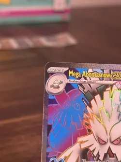 Pokemon TCG Mega Abomasnow EX Mega Evolution Ultra Rare Card 157/132 - Image 2