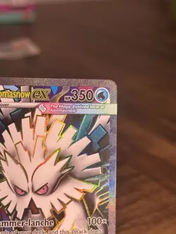 Pokemon TCG Mega Abomasnow EX Mega Evolution Ultra Rare Card 157/132 - Image 3
