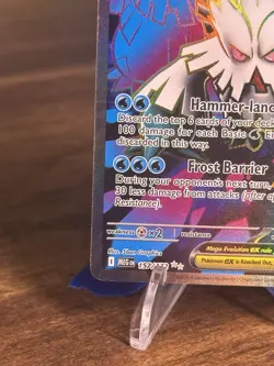 Pokemon TCG Mega Abomasnow EX Mega Evolution Ultra Rare Card 157/132 - Image 5