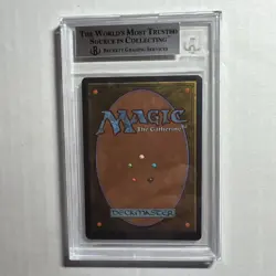 MTG Arabian Nights Stone - Throw - "Devils" BANNED BGS 9 Mint Dark 9.5 sub 1993 - Image 2