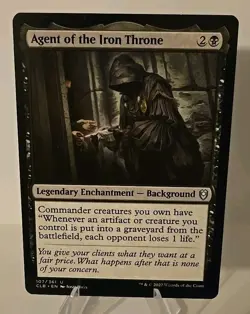 Agent of the Iron Throne MTG Commander Legends Battle for Baldur's Gate Regular - Image 1