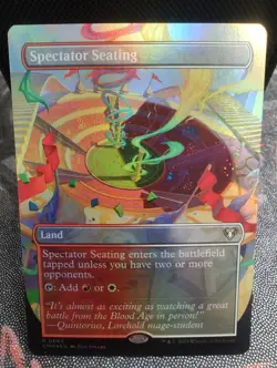 Spectator Seating (Borderless) Commander Masters Foil - Image 1