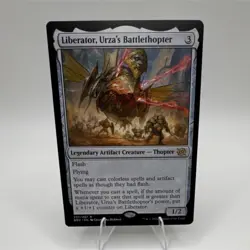 Liberator Urza's Battlethopter Brothers' War Rare Artifact Colorless 237 - Image 1
