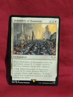 1x Defenders of Humanity NM-Mint, English Commander: Universes Beyond: Warhammer - Image 3