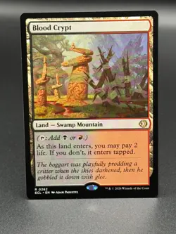 MTG: Lorwyn Eclipsed ~ Blood Crypt (Rare) Regular - Image 1