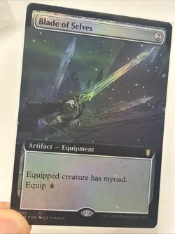 Blade Of Selves Borderless Foil Mtg Battle For Baldurs Gate - Image 1