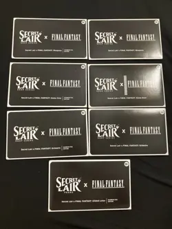 MTG Final Fantasy Secret Lair Foil+Non-Foil+Promo Complete Bundle - Image 1