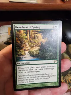 Champions of Kamigawa MTG 1 Heartbeat of Spring Magic - Image 1
