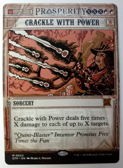 Crackle with Power - Mythic - MTG Outlaws of Thunder Junction OTP - 0022 - Image 1