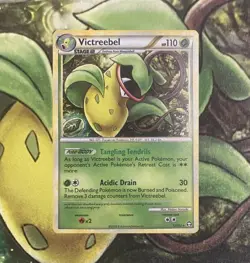 Pokemon TCG Victreebel HGSS Triumphant 12/102 Holo Rare - Image 1
