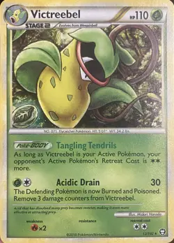 Pokemon TCG Victreebel HGSS Triumphant 12/102 Holo Rare - Image 2