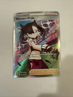 Pokemon TCG Marnie's Pride Trainer Full Art 171/172 Brilliant Stars NM - Image 3