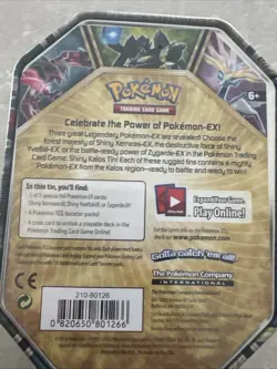 Pokemon TCG Shiny Kalos Tin, Zygarde EX - Brand New/Sealed - Image 5